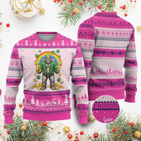 Bigfoot Six Seven Meme Ugly Christmas Sweater Funny St Patricks Day Gift
