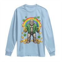 Bigfoot Six Seven Meme Long Sleeve Shirt Funny St Patricks Day Gift