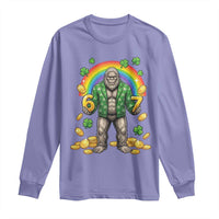 Bigfoot Six Seven Meme Long Sleeve Shirt Funny St Patricks Day Gift