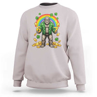 Bigfoot Six Seven Meme Sweatshirt Funny St Patricks Day Gift