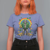 Bigfoot Six Seven Meme T Shirt For Women Funny St Patricks Day Gift