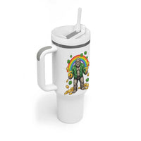 Bigfoot Six Seven Meme Tumbler With Handle Funny St Patricks Day Gift