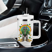 Bigfoot Six Seven Meme Tumbler With Handle Funny St Patricks Day Gift
