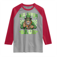 Bigfoot Six Seven Bruh Raglan Shirt Gen Z Irish Gift