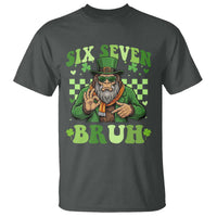 Bigfoot Six Seven Bruh T Shirt Gen Z Irish Gift