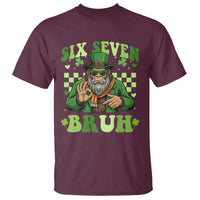 Bigfoot Six Seven Bruh T Shirt Gen Z Irish Gift