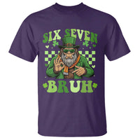 Bigfoot Six Seven Bruh T Shirt Gen Z Irish Gift