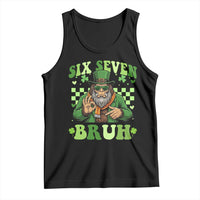 Bigfoot Six Seven Bruh Tank Top Gen Z Irish Gift