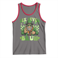Bigfoot Six Seven Bruh Tank Top Gen Z Irish Gift