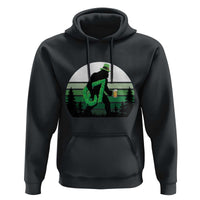 Funny St Patricks Bigfoot Says Six Seven Hoodie Gen Z Irish Gift