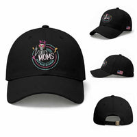 Funny Skeleton Mom Graphic Baseball Cap Good Moms Say Bad Words
