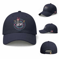 Funny Skeleton Mom Graphic Baseball Cap Good Moms Say Bad Words