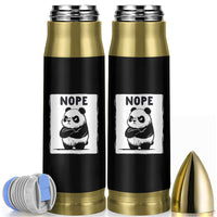 Grumpy Panda Says Nope Bullet Tumbler Japanese Aesthetic Panda Bear Graphic