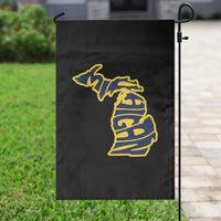 Michigan Lover State Map Pride Souvenir Gift Garden Flag