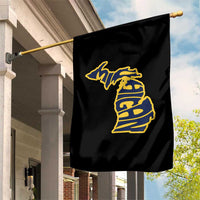 Michigan Lover State Map Pride Souvenir Gift Garden Flag