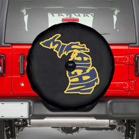 Michigan Lover State Map Pride Souvenir Gift Spare Tire Cover
