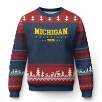 Michigan 2026 Basketball Victory Ugly Christmas Sweater Champions Pride Fan Gift