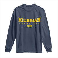 Michigan 2026 Basketball Victory Long Sleeve Shirt Champions Pride Fan Gift