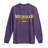 Michigan 2026 Basketball Victory Long Sleeve Shirt Champions Pride Fan Gift