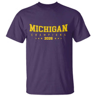Michigan 2026 Basketball Victory T Shirt Champions Pride Fan Gift