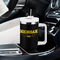 Michigan 2026 Basketball Victory Tumbler With Handle Champions Pride Fan Gift