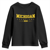 Michigan 2026 Basketball Victory Youth Sweatshirt Champions Pride Fan Gift
