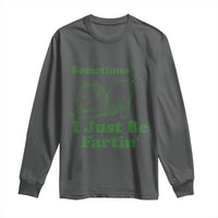 Funny Cat Sometimes I Just Be Fartin Long Sleeve Shirt Pet Lover