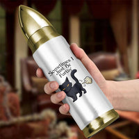 Funny Black Cat Bathroom Humor Bullet Tumbler Sometimes I Just Be Fartin