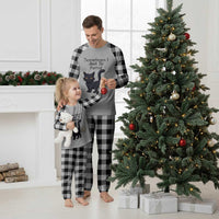 Funny Black Cat Bathroom Humor Plaid Pajama Set Sometimes I Just Be Fartin