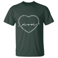 Mothers Day Mom Quotes T Shirt Heart Shape Loving Typography Gift