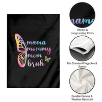 Funny Mom Saying Gift Garden Flag Mama Mommy Mom Bruh