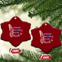 Funny Mom Saying Gift Ceramic Ornament Mama Mommy Mom Bruh