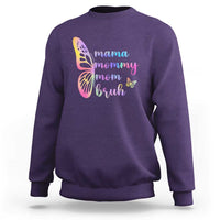 Funny Mom Saying Gift Sweatshirt Mama Mommy Mom Bruh