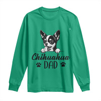 Proud Chihuahua Dad Long Sleeve Shirt Dog Lover Gift Idea