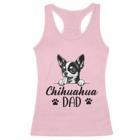 Proud Chihuahua Dad Racerback Tank Top Dog Lover Gift Idea