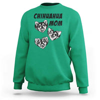 Proud Chihuahua Mom Sweatshirt Ankle Biter Dog Lover