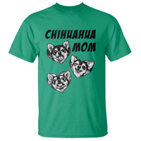 Proud Chihuahua Mom T Shirt Ankle Biter Dog Lover