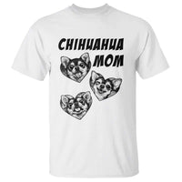 Proud Chihuahua Mom T Shirt Ankle Biter Dog Lover