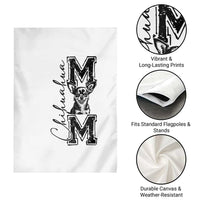 Chihuahua Mom Gift Garden Flag Mothers Day Dog Lover
