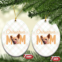 Proud Dog Mom Chihuahua Ceramic Ornament Mothers Day Lover Gift