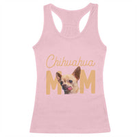Proud Dog Mom Chihuahua Racerback Tank Top Mothers Day Lover Gift