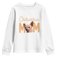 Proud Dog Mom Chihuahua Youth Sweatshirt Mothers Day Lover Gift