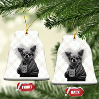 Funny Chihuahua Coffee Lover Ceramic Ornament Do Not Talk To Me Yet