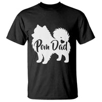Proud Pomeranian Dad T Shirt Small Breed Dog Owner Gift