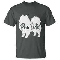 Proud Pomeranian Dad T Shirt Small Breed Dog Owner Gift