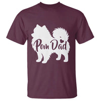 Proud Pomeranian Dad T Shirt Small Breed Dog Owner Gift