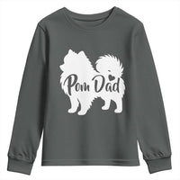 Proud Pomeranian Dad Youth Sweatshirt Small Breed Dog Owner Gift