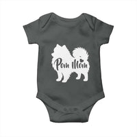 Proud Pom Mom Baby Onesie Pomeranian Dog Lover Gift