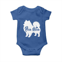 Proud Pom Mom Baby Onesie Pomeranian Dog Lover Gift