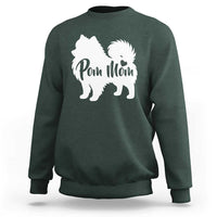 Proud Pom Mom Sweatshirt Pomeranian Dog Lover Gift
